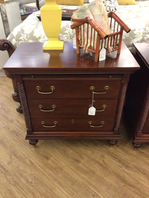 Bassett 3 Drawer Nightstand