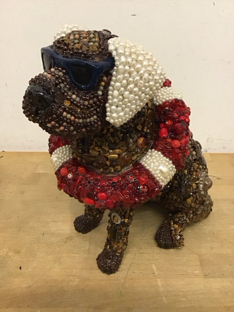 12"x10" Dog "Lifesaver" By Susan David