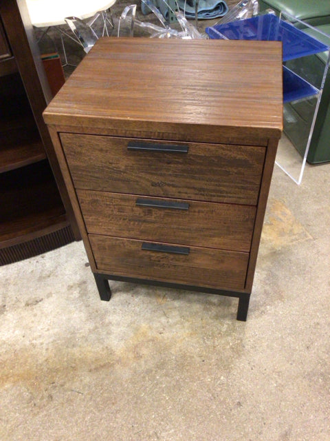 Arhaus Palmer Collection Three Drawer Nightstand