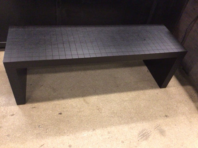 Anima Domus (?) Made In Italy Black Bench