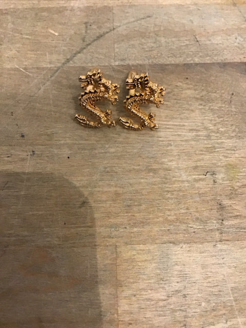 Gold Dragon Cufflinks