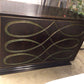 57"W × 23"D × 40"H AS-IS Henredon Hollywood Regency Credenza(Top Scratched)