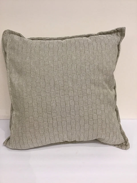 Tan Geometric Pillow