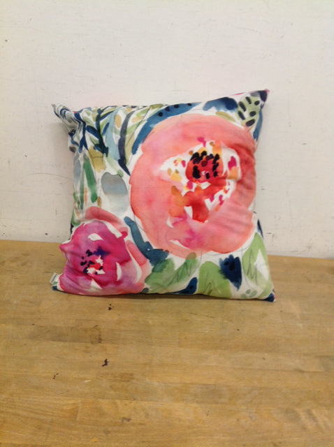 Flower Decorated Pillow