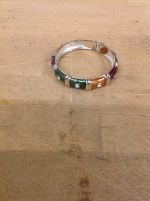 Bracelet- Enamel Stone Bangle