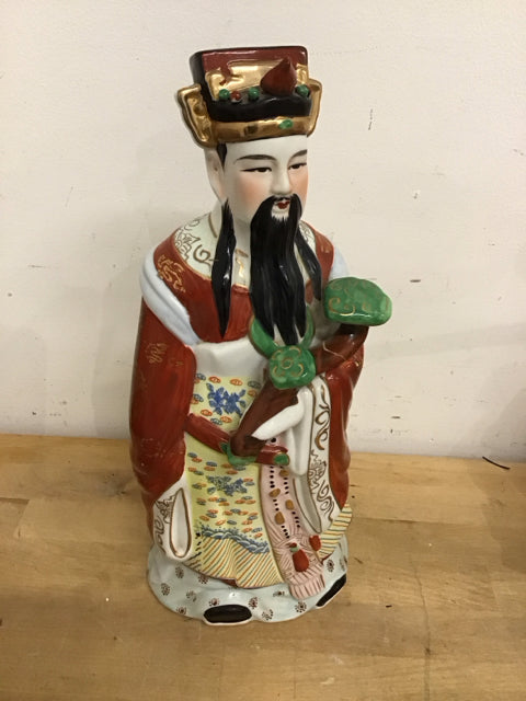 14.5" Asian CeramicFigurine
