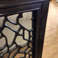 AS-IS Judith Norman Espresso Mirror Top Buffet (Cracks & Marks)