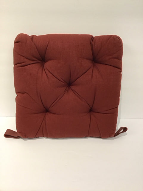 Sq Maroon Chair Cushion