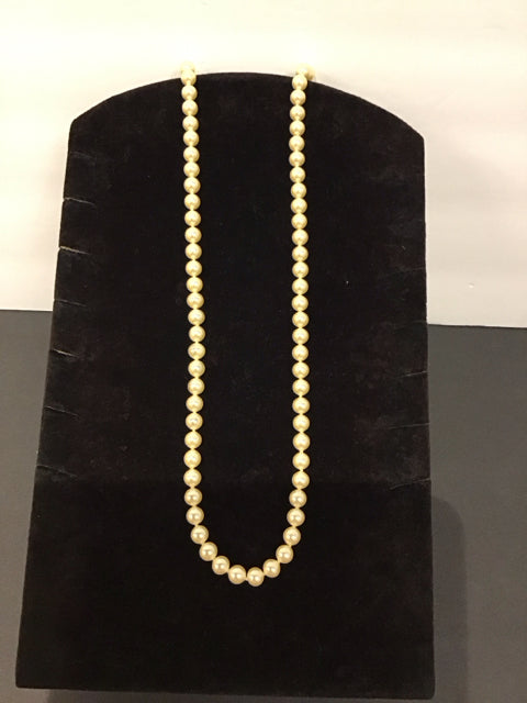 Single Strand Genuine Majorica Pearls