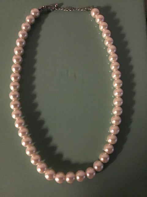Faux Pearl Necklace