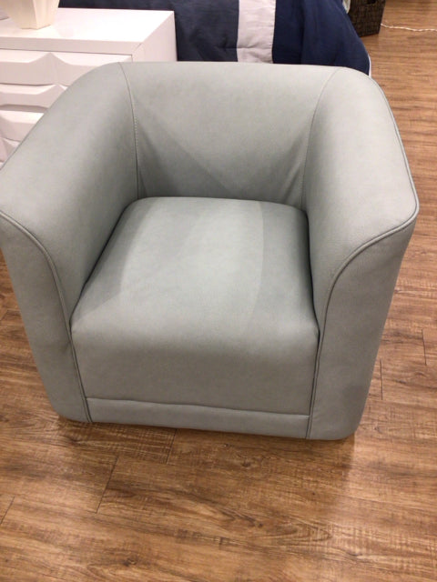 Seafoam Swivel Arm Chair