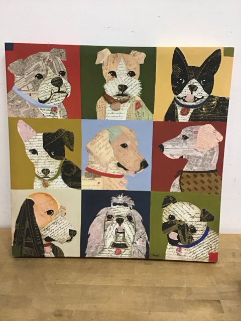 24" Dogs & Cats Art Print