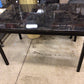 AS-IS Macys Streamdale Noyes Metal Faux Marble Dining Table(Surface Scratches)