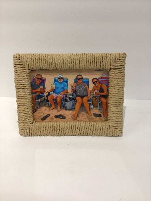4x6 Rope Woven Picture Frame