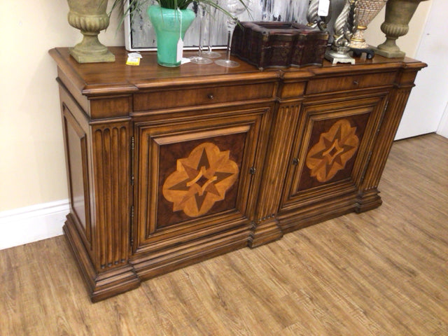 Ethan Allen Marquetry Side Board