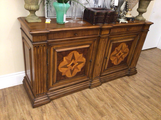 Ethan Allen Marquetry Side Board