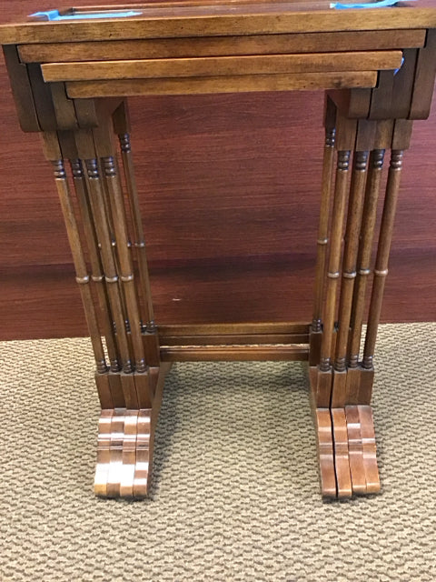 Set Of 4 Brandt Furniture Nesting Tables