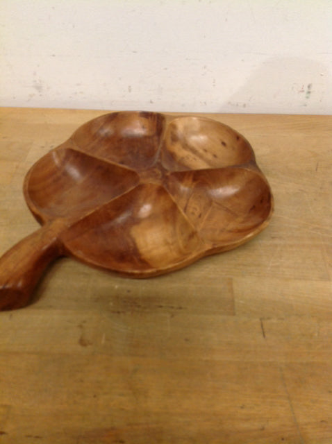 Bowl-.12" Divided Wood