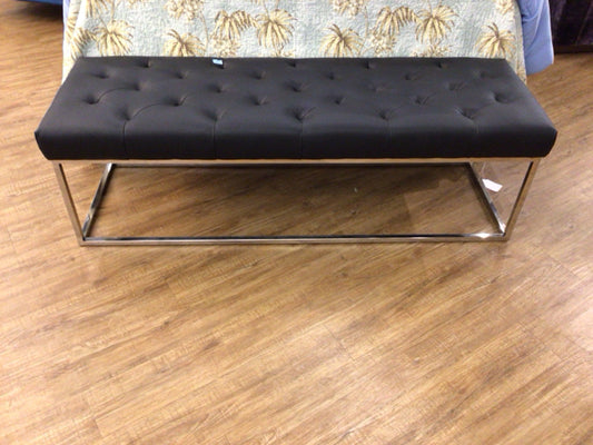 Black & Chrome Bench