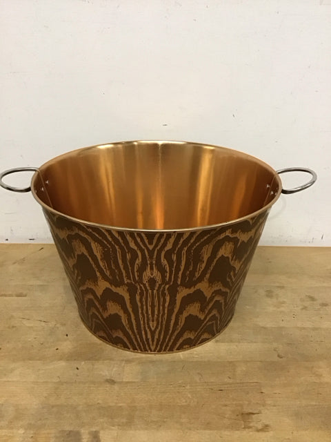 16"x10" Coppertone Metal Beverage Tub