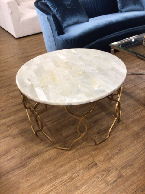 36" Round Hooker Melange Corrina Coffee Table