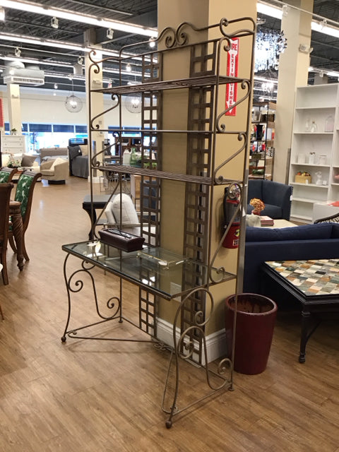 85" Metal Baker's Rack AS-IS Shows Wear