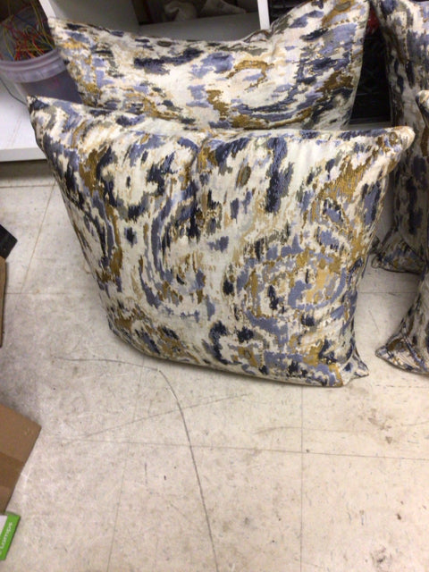 Blue & Gold Pillow