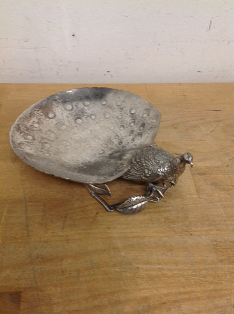 Silverplate - Peacock Trinket Bowl