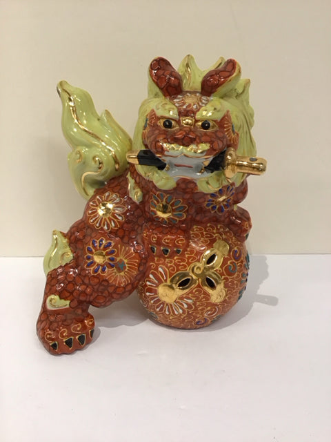 Shisa Ceramic Lion Foo Dog