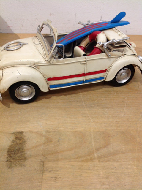 9" Vintage Metal Beach Car