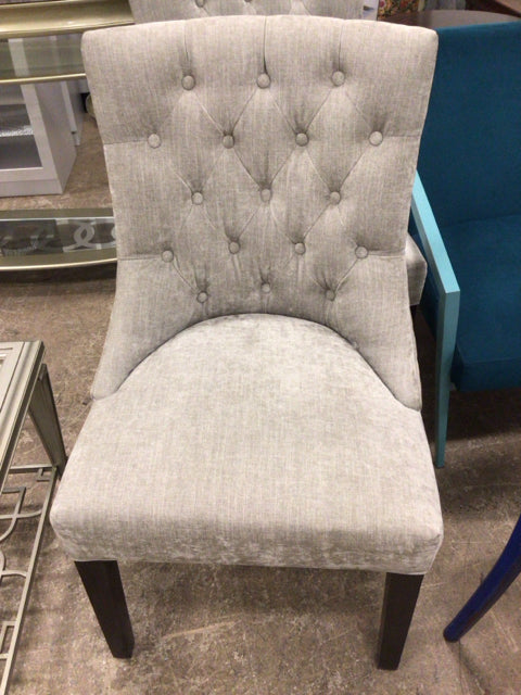 PB Hayes Tufted Upholstered Dining Chair