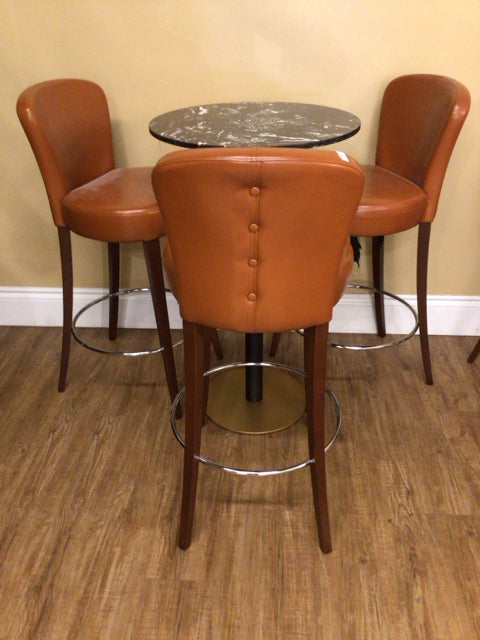 AS-IS Set Of 3 Montbel Bar Stools
