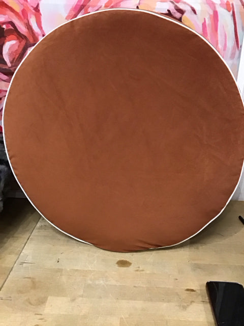 24" Round Ultra Suede Pillow