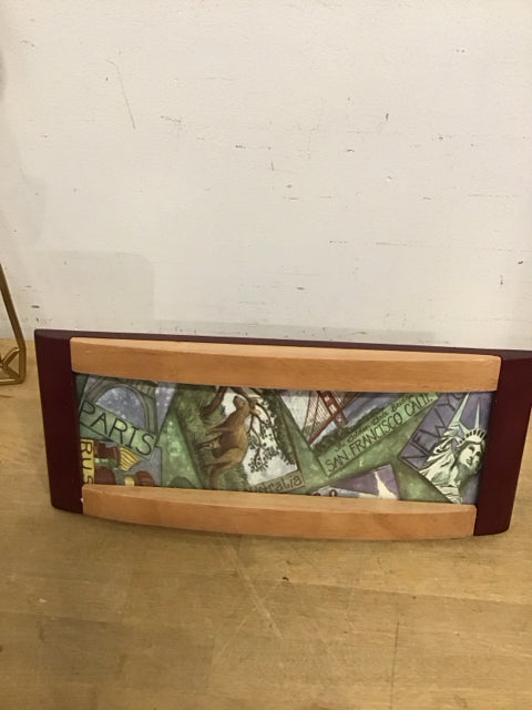 11.5"x3.5" Wood Picture Frame