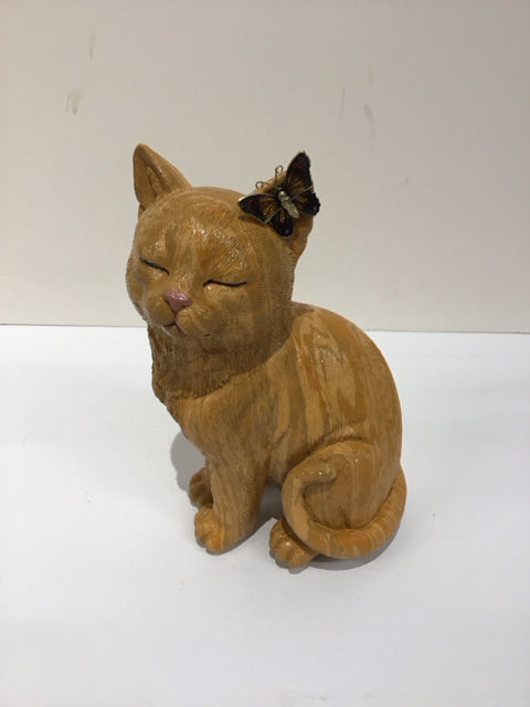 5x9 Orange Cat By Susan David