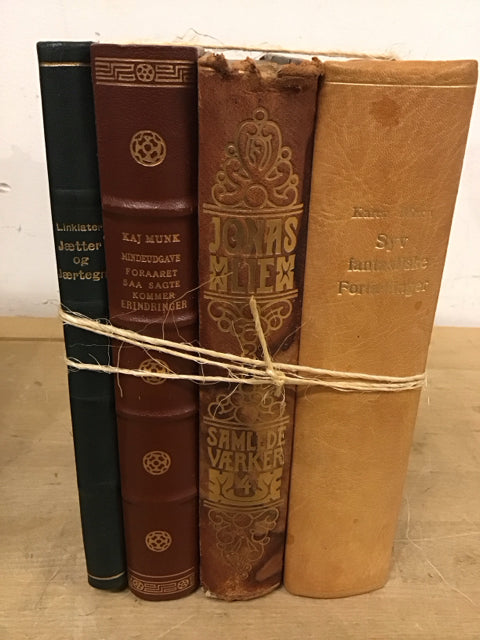 Set Of 4 Decorative Books