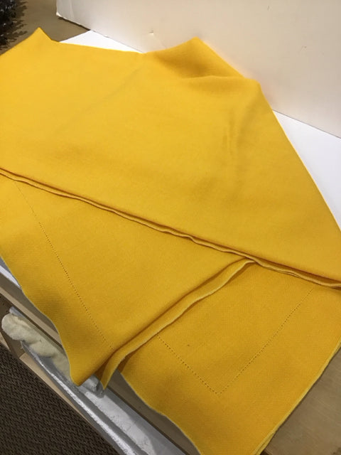 80x50 Yellow Tablecloth