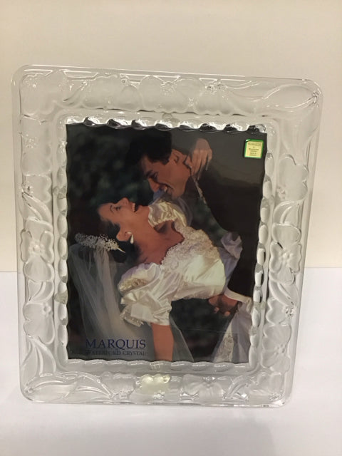 8x10 Marquis Waterford Crystal Floral Frame