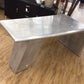 77" X 40" X 30" AS-IS Restoration Hardware Aviator Wing Desk(Top Scratched)