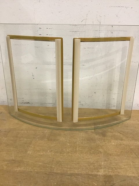 14.5" Curved Glass Two Sided 5"x7" Photo Frame