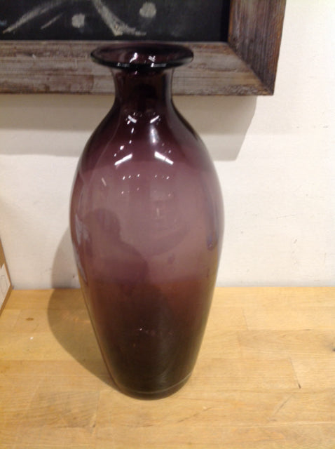 Vase- 13" Z Gallerie Purple Glass