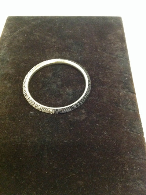 Black/Gold Tone Bangle Bracelet