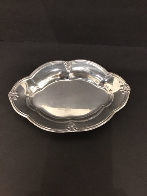 9" Lenox Silver Tray
