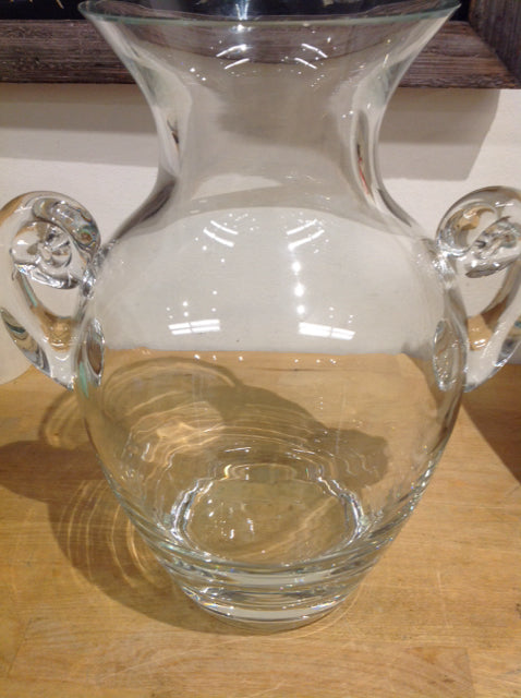 Vase- 14" As Is Clear Glass