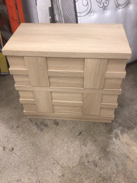 14.8" X 57.8" X 26.1" VividVibe Oversized Faux Wood Nightstand