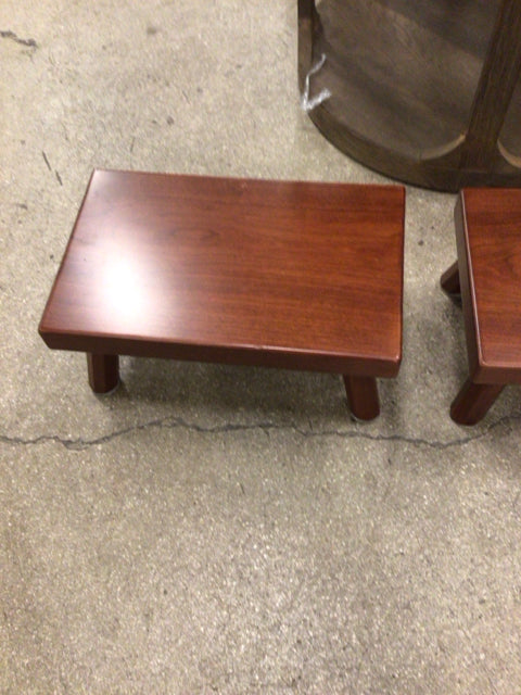 Cherry Wood Step Stool