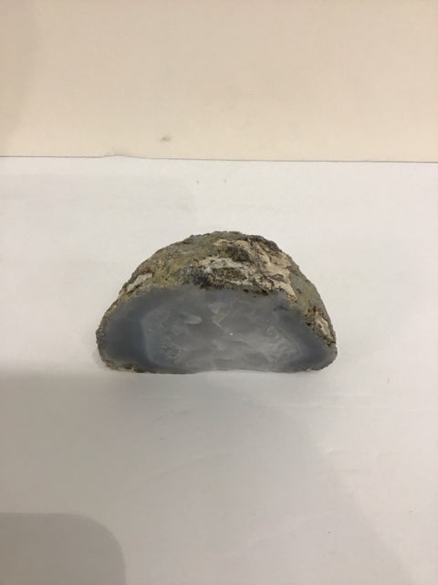 White Agate Geode