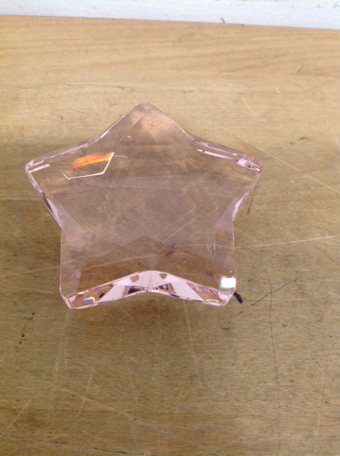 Rosenthal Pink Crystal Star