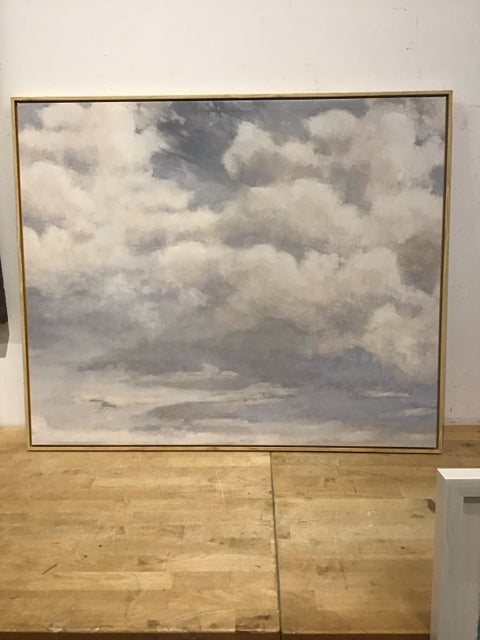 36x30 Cloud Print on Canvas