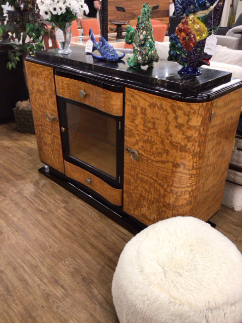 Art Deco Stone Top Buffet